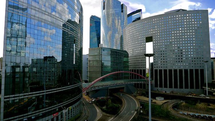 Barrio de La D�fense en PARIS, en el 21�me arrondissement